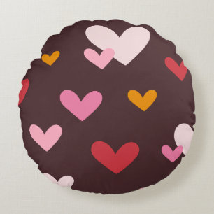 Valentijnsharten Fladderen Rond Kussen