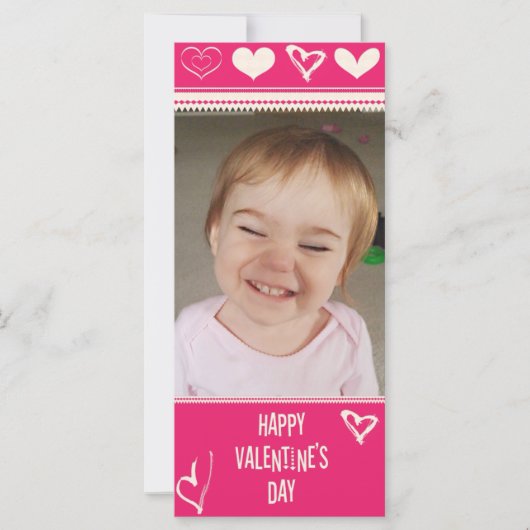 Valentijnsharten Getekende Foto/Tekst (Voorkant)
