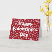 Valentijnsharten Kaart (Gele Bloem)