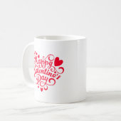 Valentijnsharten koffiemok (Voorkant links)