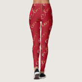 Valentijnsharten Leggings (Achterkant)