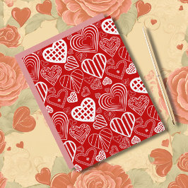Valentijnsharten Liefde Rood Wit