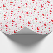 Valentijnsharten Ontwerp Cadeaupapier (Hoek)