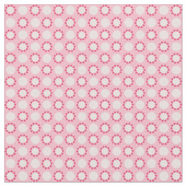 Valentijnsharten roze polka stippen stof