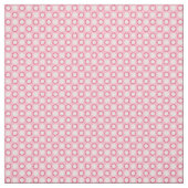 Valentijnsharten roze polka stippen stof (Swatch)