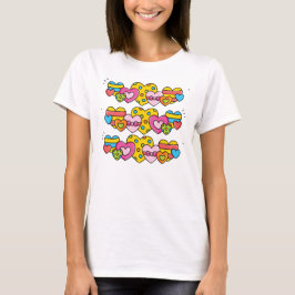 Valentijnsharten T-shirt