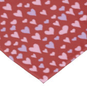 Valentijnsharten Tafelkleed (Gekanteld)