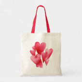Valentijnsharten Tote Bag (Voorkant)