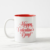 Valentijnsharten tweekleurige koffiemok (Links)