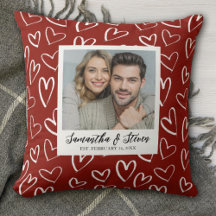 Valentijnshartfoto voor koppels