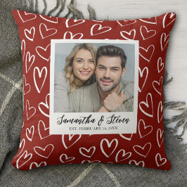 Valentijnshartfoto voor koppels kussen