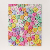 Valentijnshartjes met Spreuken Legpuzzel (Verticaal)