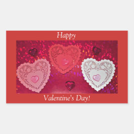 Valentijnshartjes Stickers