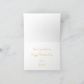 Valentijnshoningbijkaart Kaart (Binnen)