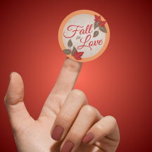 Valentijnshuwelijk of Bruiloft Stickers