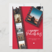 Valentijnskaart 6 Foto Collage Koppel Feestdagenkaart (Voorkant)