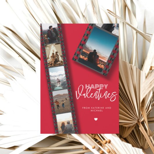 Valentijnskaart 6 Foto Collage Koppel Feestdagenkaart