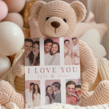 Valentijnskaart Aangepaste Koppel Collage Foto's