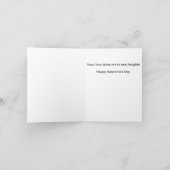 Valentijnskaart- blastoff feestdagen kaart (Binnen)