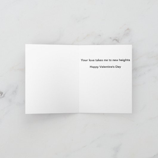 Valentijnskaart- blastoff feestdagen kaart (Binnen)