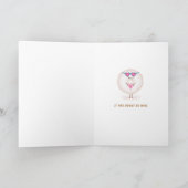Valentijnskaart Donuts Go Nuts Bedankkaart (Binnen)