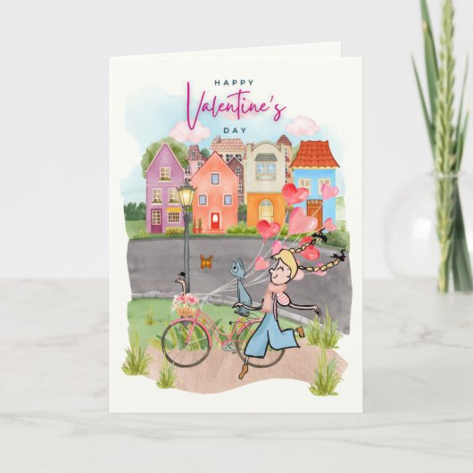 Valentijnskaart Feestdagen Kaart (Voorkant)