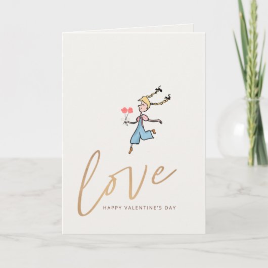 Valentijnskaart Feestdagen Kaart (Voorkant)