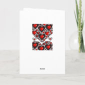 Valentijnskaart Feestdagen Kaart (Achterkant)