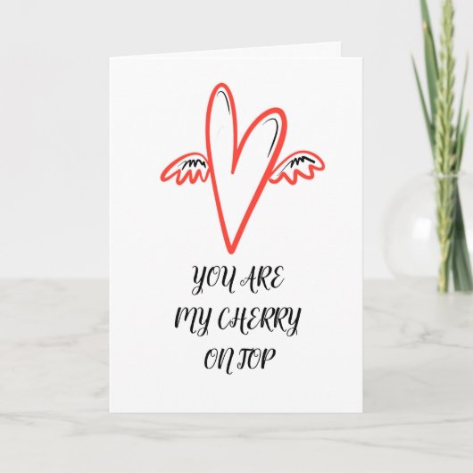 Valentijnskaart Feestdagen Kaart (Voorkant)