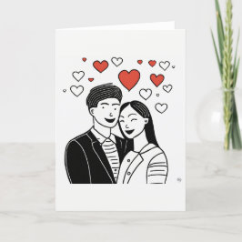 Valentijnskaart Feestdagen Kaart