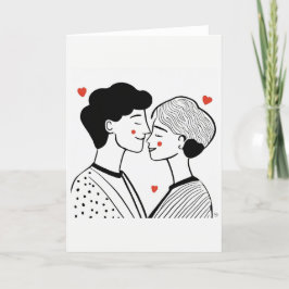 Valentijnskaart Feestdagen Kaart