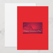 Valentijnskaart Feestdagenkaart (Voorkant / Achterkant)