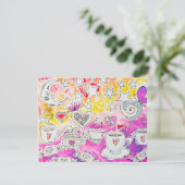 Valentijnskaart Feestdagenkaart (Staand voorkant)