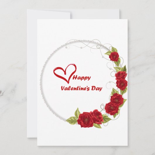 Valentijnskaart Feestdagenkaart (Voorkant)