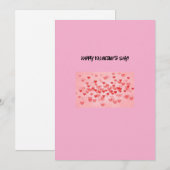 Valentijnskaart Feestdagenkaart (Voorkant / Achterkant)