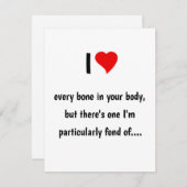 Valentijnskaart Feestdagenkaart (Voorkant / Achterkant)