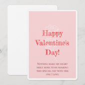 Valentijnskaart Feestdagenkaart (Voorkant / Achterkant)