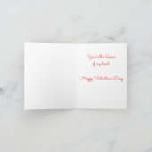 Valentijnskaart Hartenkoningin Kaart (Binnen)