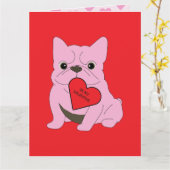 Valentijnskaart, Hond Kaart (Gele Bloem)