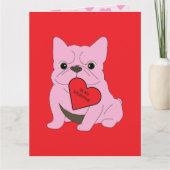 Valentijnskaart, Hond Kaart (Voorkant)