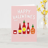 Valentijnskaart 'Hot Stuff' Kaart (Gele Bloem)