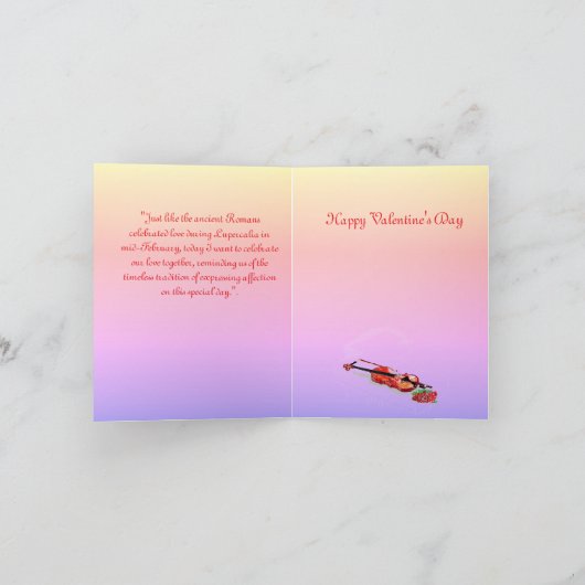 Valentijnskaart: Jij laat mijn leven schitteren Feestdagen Kaart (Binnen)