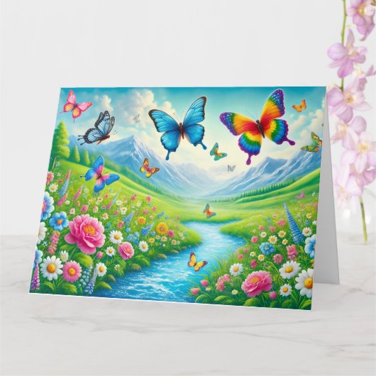 Valentijnskaart Kaart (Orchidee)