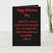 valentijnskaart kaart (Voorkant)