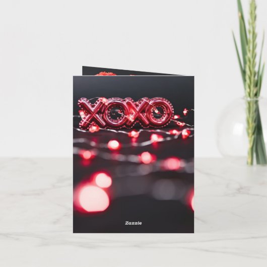 Valentijnskaart Kaart (Achterkant)