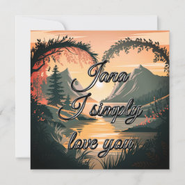 Valentijnskaart Kaart