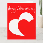 Valentijnskaart. Kaart (Voorkant)