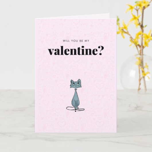 Valentijnskaart Kaart (Gele Bloem)