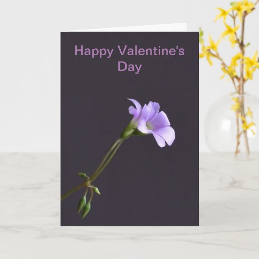 Valentijnskaart Kaart (Gele Bloem)