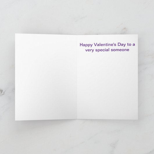 Valentijnskaart Kaart (Binnen)